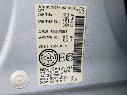 Used 2018 Nissan Titan Platinum Reserve image 37