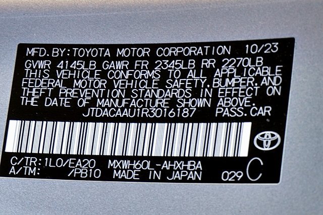 Used 2024 Toyota Prius Limited w/ Limited Premium Package FWD image 14