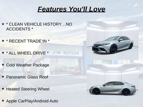 Used 2022 Toyota Camry XSE AWD/4WD image 8