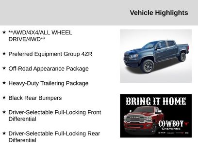 Used 2019 Chevrolet Colorado ZR2