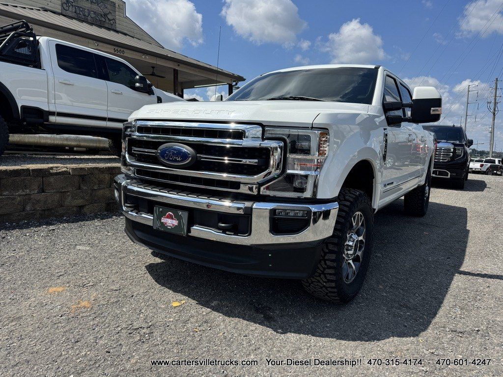 Used 2020 Ford F250 Lariat w/ Lariat Ultimate Package AWD/4WD image 3