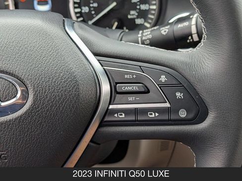 Used 2023 INFINITI Q50 Luxe w/ Cargo Package RWD image 17