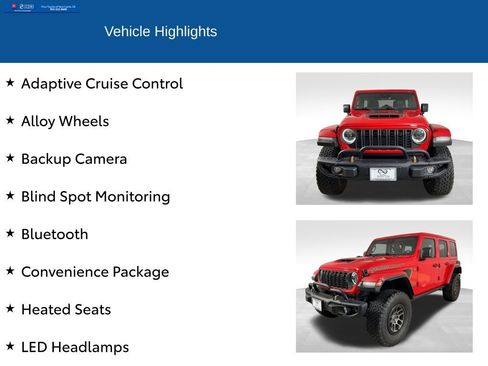 Used 2023 Jeep Wrangler Unlimited Rubicon 392 AWD/4WD image 2