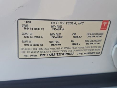 Used 2018 Tesla Model S 100D AWD/4WD image 22