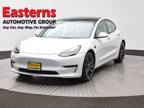 Used 2022 Tesla Model 3 Performance AWD/4WD image 1