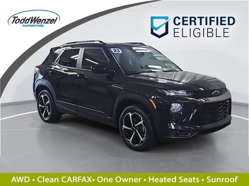 Certified 2023 Chevrolet TrailBlazer RS w/ Sun and Liftgate Package AWD/4WD image 1