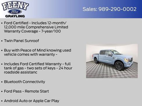 Used 2023 Ford F150 XLT w/ Equipment Group 302A High image 4