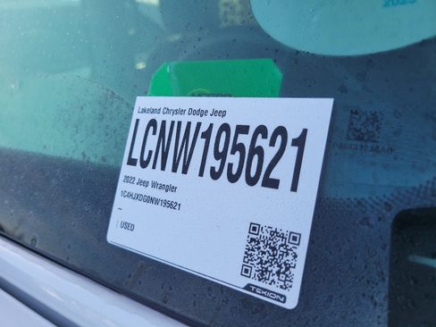 Used 2022 Jeep Wrangler Unlimited Sport image 10