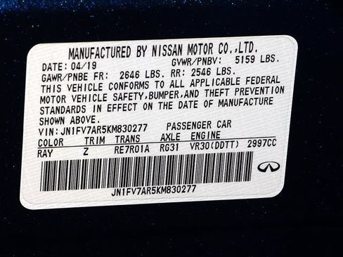 Used 2019 INFINITI Q50 Red Sport 400 w/ Proactive Package AWD/4WD image 40