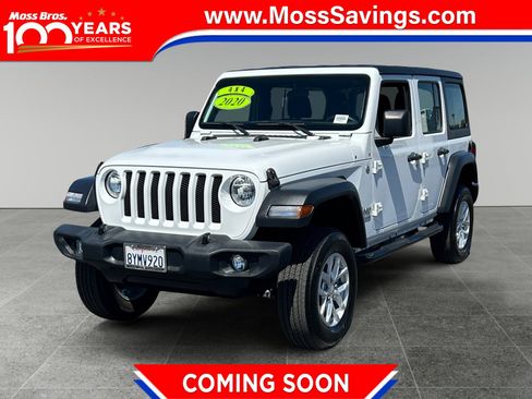 Used 2020 Jeep Wrangler Unlimited Sport image 1