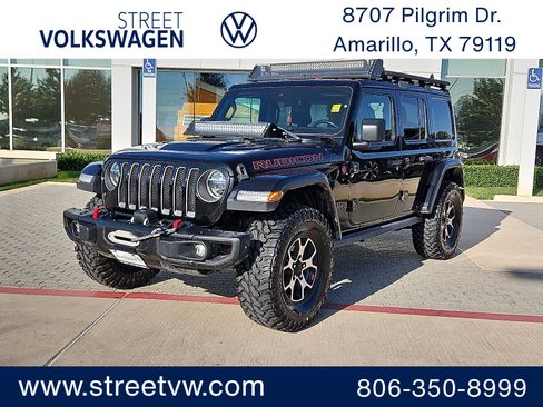 Used 2020 Jeep Wrangler Unlimited Rubicon w/ Steel Bumper Group image 1