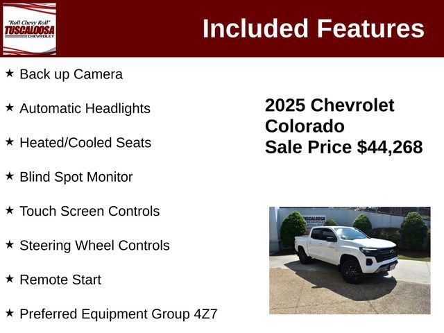 Used 2025 Chevrolet Colorado Z71 w/ Technology Package AWD/4WD image 6
