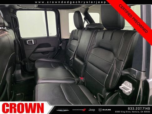 Certified 2022 Jeep Wrangler Unlimited Sahara w/ Safety Group AWD/4WD image 16