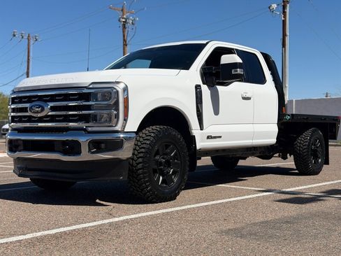 Used 2023 Ford F350 Lariat w/ Snow Plow/Camper Package image 1