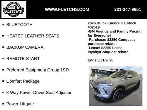 New 2026 Buick Encore GX Sport Touring w/ Comfort Package AWD/4WD image 2