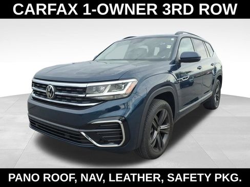 Used 2021 Volkswagen Atlas SE w/ Panoramic Sunroof Package AWD/4WD image 4
