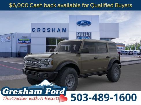 New 2025 Ford Bronco Badlands w/ Sasquatch Package AWD/4WD image 1