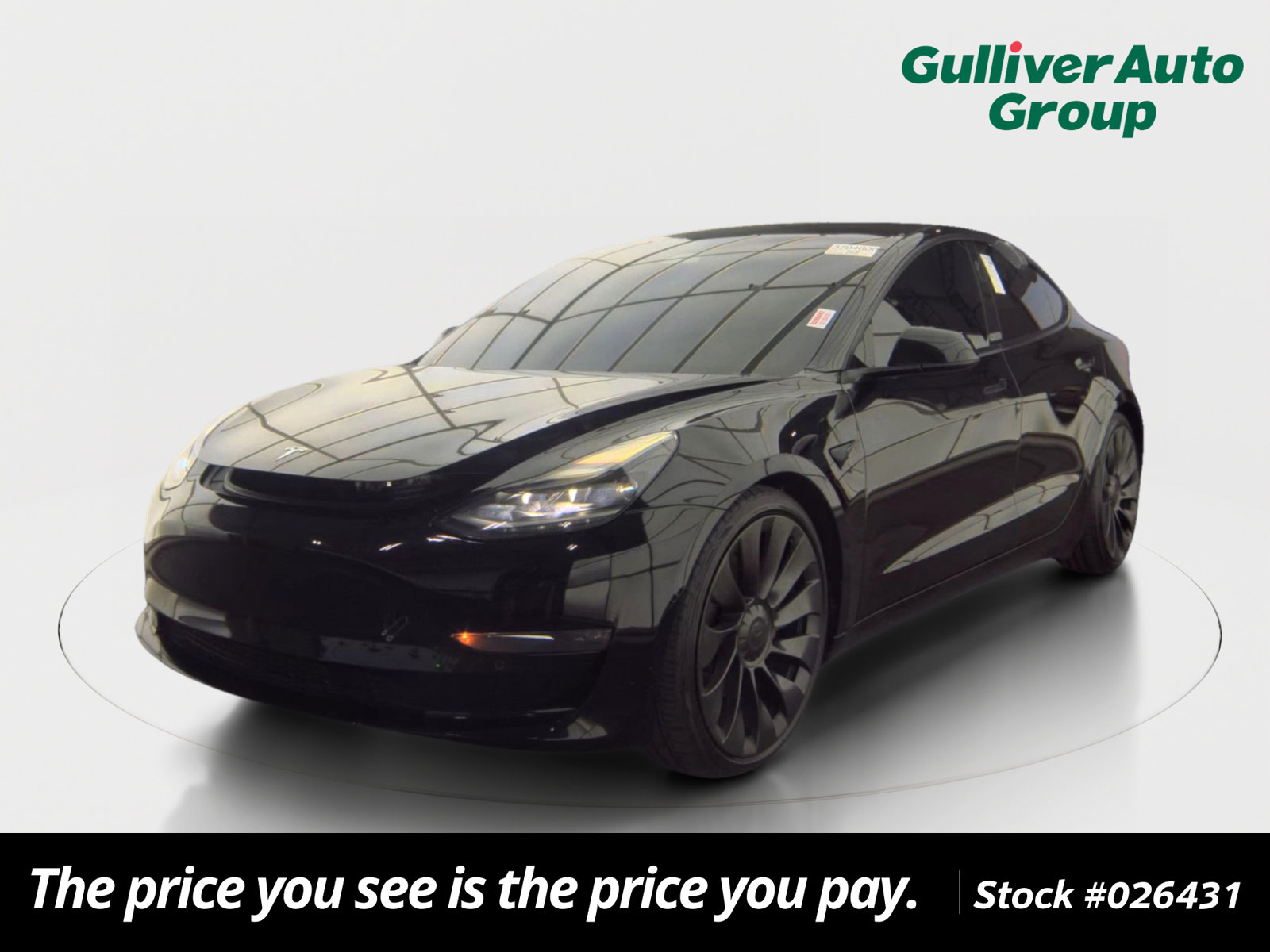 Used 2021 Tesla Model 3 Performance AWD/4WD image 1