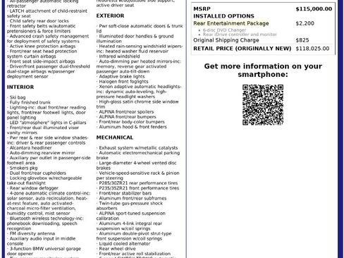 Used 2008 BMW ALPINA B7 image 3