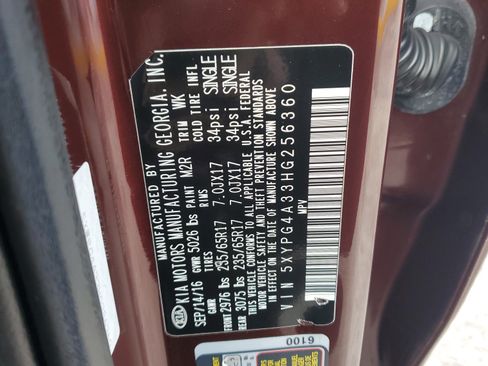 Certified 2017 Kia Sorento LX image 30