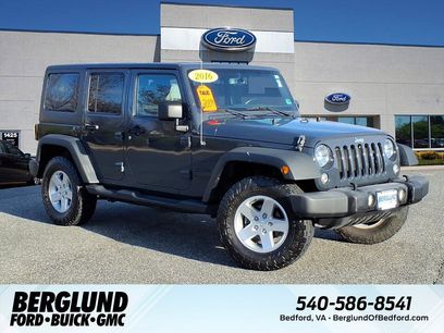 Used 2016 Jeep Wrangler Unlimited Sport w/ Quick Order Package 24S