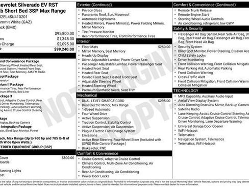 Used 2025 Chevrolet Silverado EV RST AWD/4WD image 3