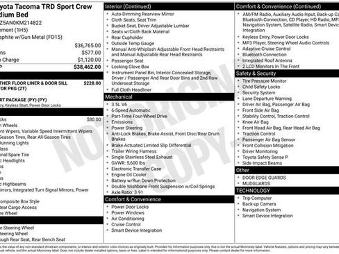 Used 2019 Toyota Tacoma TRD Sport image 5