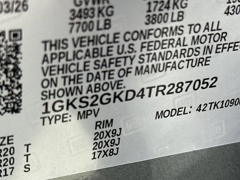 New 2026 GMC Yukon XL Elevation w/ Elevation Premium Package image 34