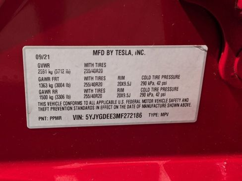 Used 2021 Tesla Model Y Long Range AWD/4WD image 26