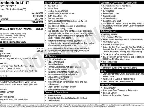 Used 2016 Chevrolet Malibu LT image 11