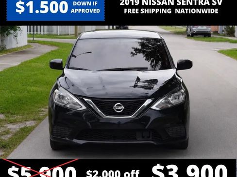 Used 2019 Nissan Sentra SV FWD image 2
