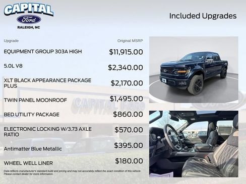 New 2026 Ford F150 XLT w/ Equipment Group 303A High AWD/4WD image 5