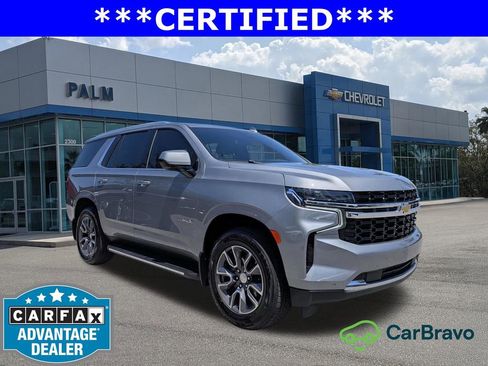 Certified 2023 Chevrolet Tahoe LS w/ Driver Alert Package RWD image 1