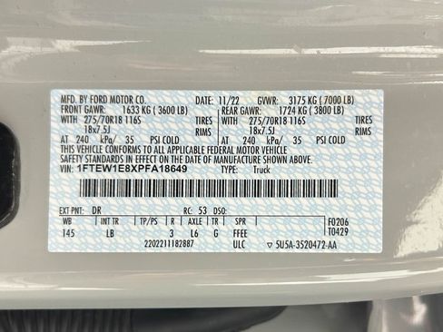 Used 2023 Ford F150 Tremor w/ Trailer Tow Package AWD/4WD image 30