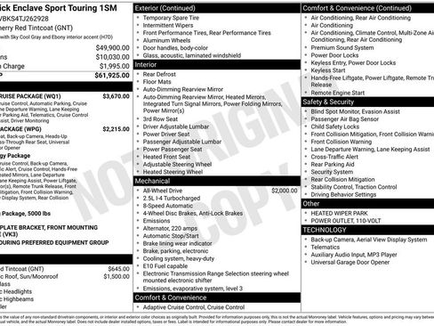 New 2026 Buick Enclave Sport Touring w/ Super Cruise Package AWD/4WD image 14