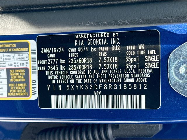 Used 2024 Kia Sportage EX FWD image 32