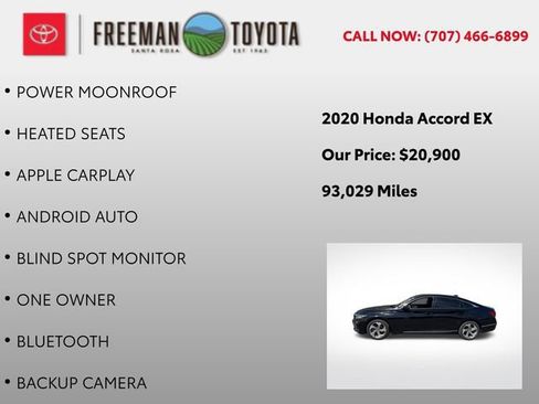 Used 2020 Honda Accord EX image 4