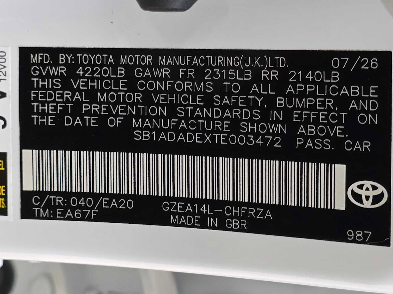 New 2026 Toyota Corolla GR AWD/4WD image 32
