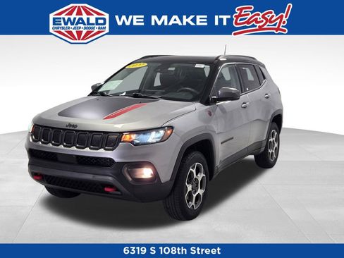 Certified 2022 Jeep Compass Trailhawk w/ Sun and Sound Group image 1