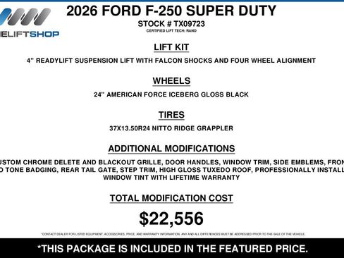 Used 2026 Ford F250 Platinum w/ Platinum Plus Package AWD/4WD image 2