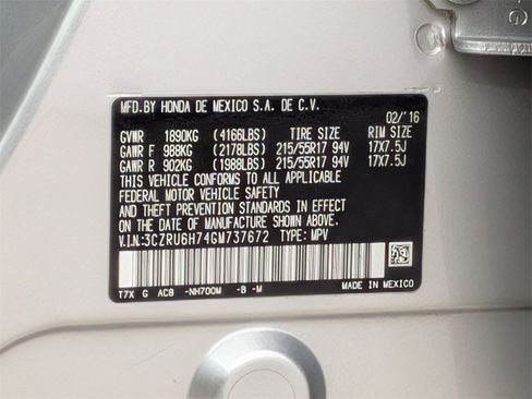 Used 2016 Honda HR-V EX-L image 33