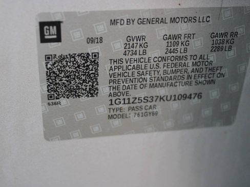 Used 2019 Chevrolet Impala LT FWD image 36