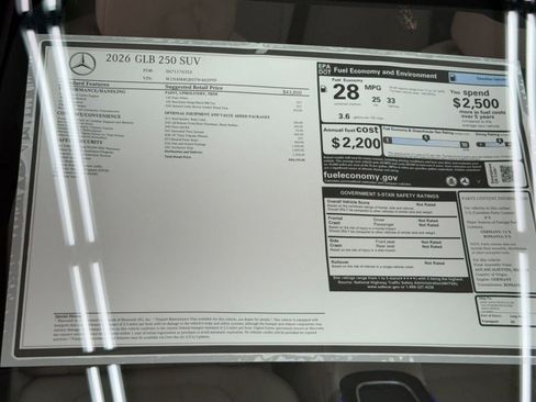New 2026 Mercedes-Benz GLB 250 image 33