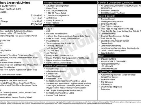 New 2026 Subaru Crosstrek 2.5i Limited image 5
