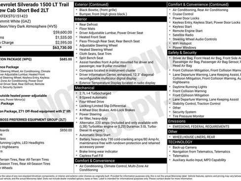 New 2026 Chevrolet Silverado 1500 LT Trail Boss w/ Protection Package image 28