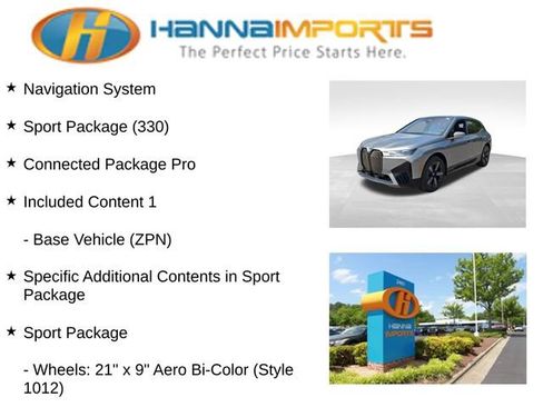 Used 2023 BMW iX xDrive50 w/ Sport Package AWD/4WD image 15