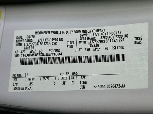 Used 2020 Ford F350 XL w/ Power Equipment Group AWD/4WD image 20