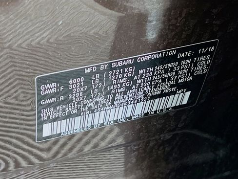 Used 2019 Subaru Ascent Touring w/ Popular Package #2 image 29