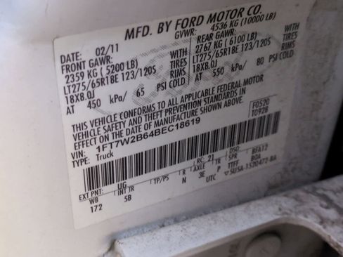 Used 2011 Ford F250 Lariat w/ Lariat Ultimate Pkg image 36