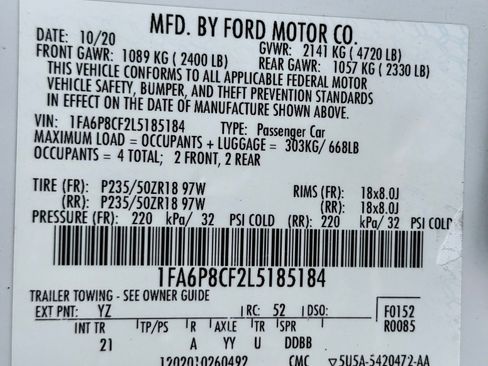 Used 2020 Ford Mustang GT image 57